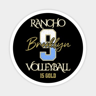 Brooklyn #9 Rancho VB (15 Gold) - Black Magnet